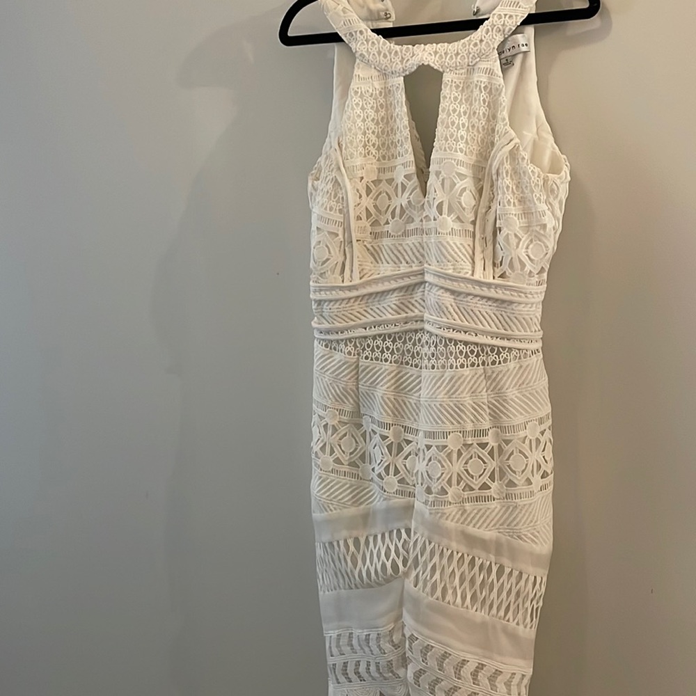 White dress size S
